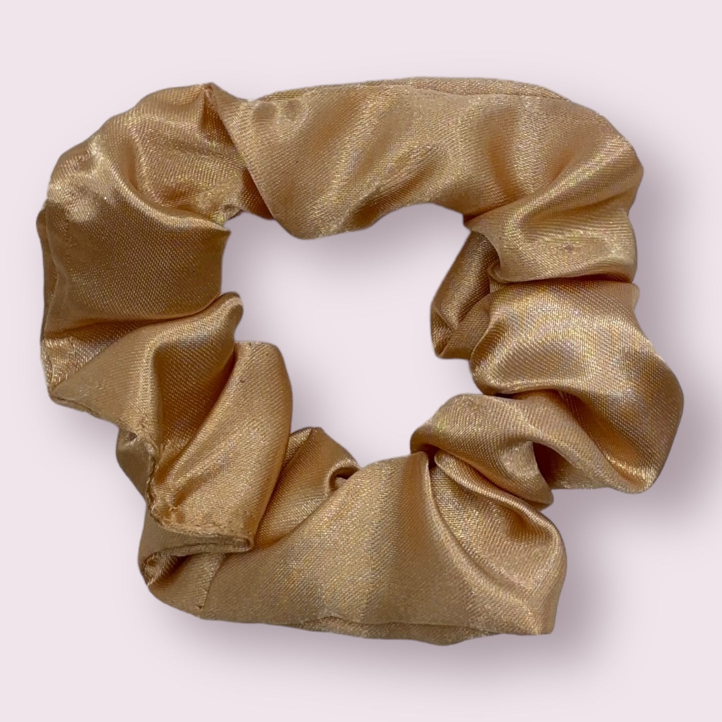 Large Satin & Glitter Scrunchie