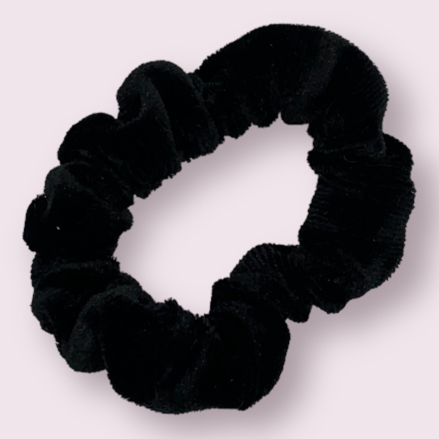 Small Dark Velvet Scrunchies - 3 Pack