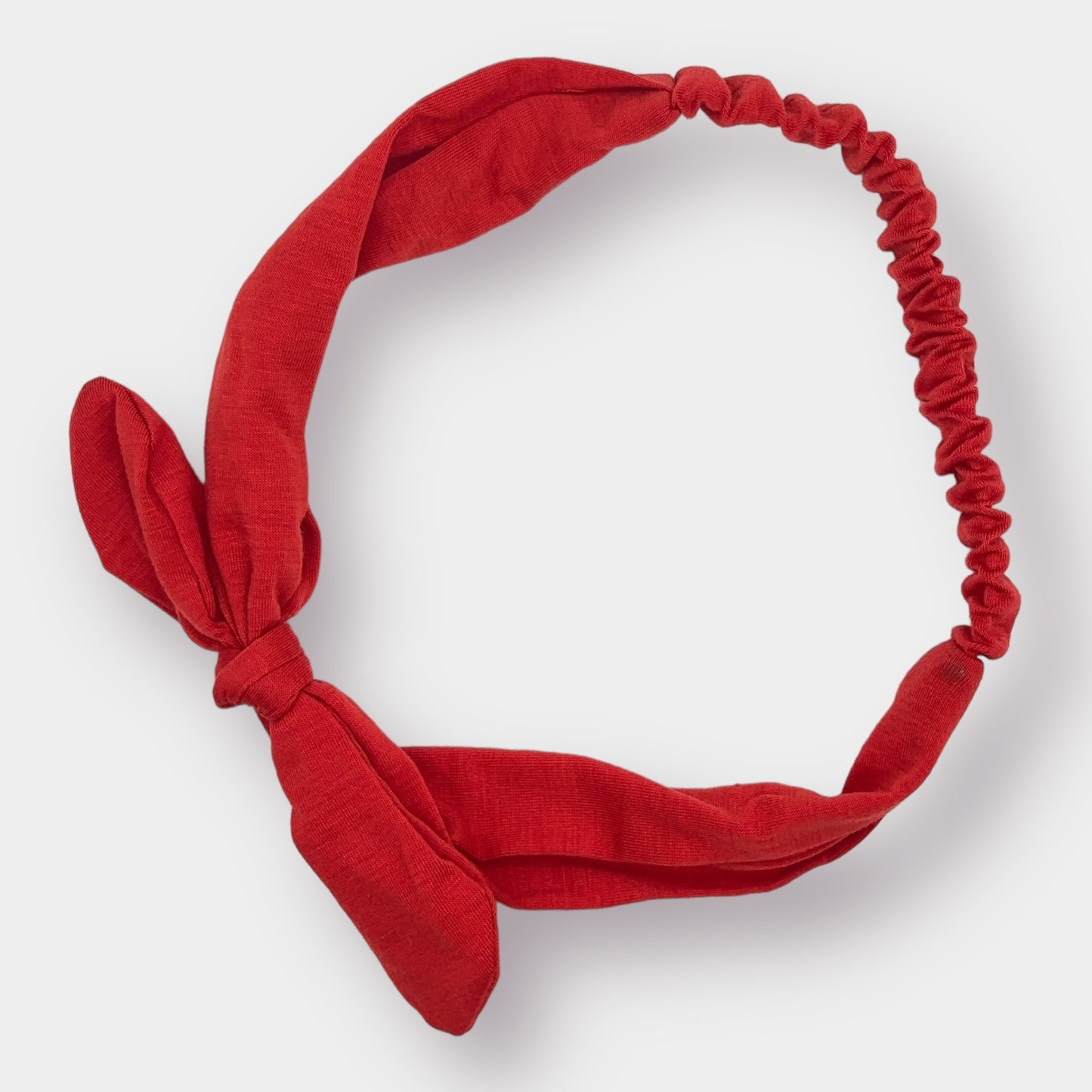 Red Head Wrap with Bow