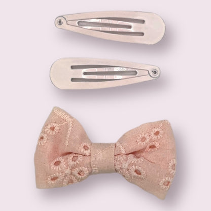 Pastel Clip and Bow Set - 3 Pack