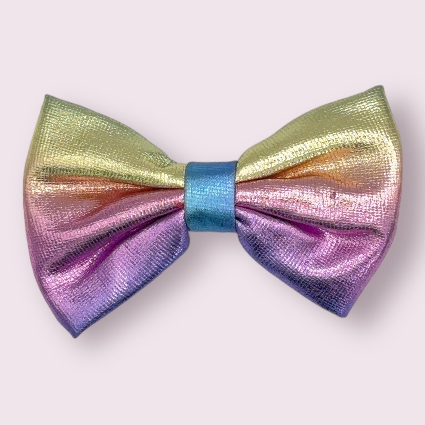 Medium Rainbow Bow Clip