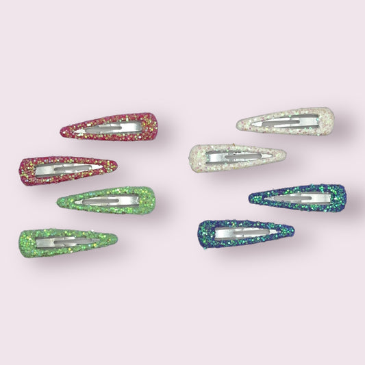 Glitter Clips - 4 Pack