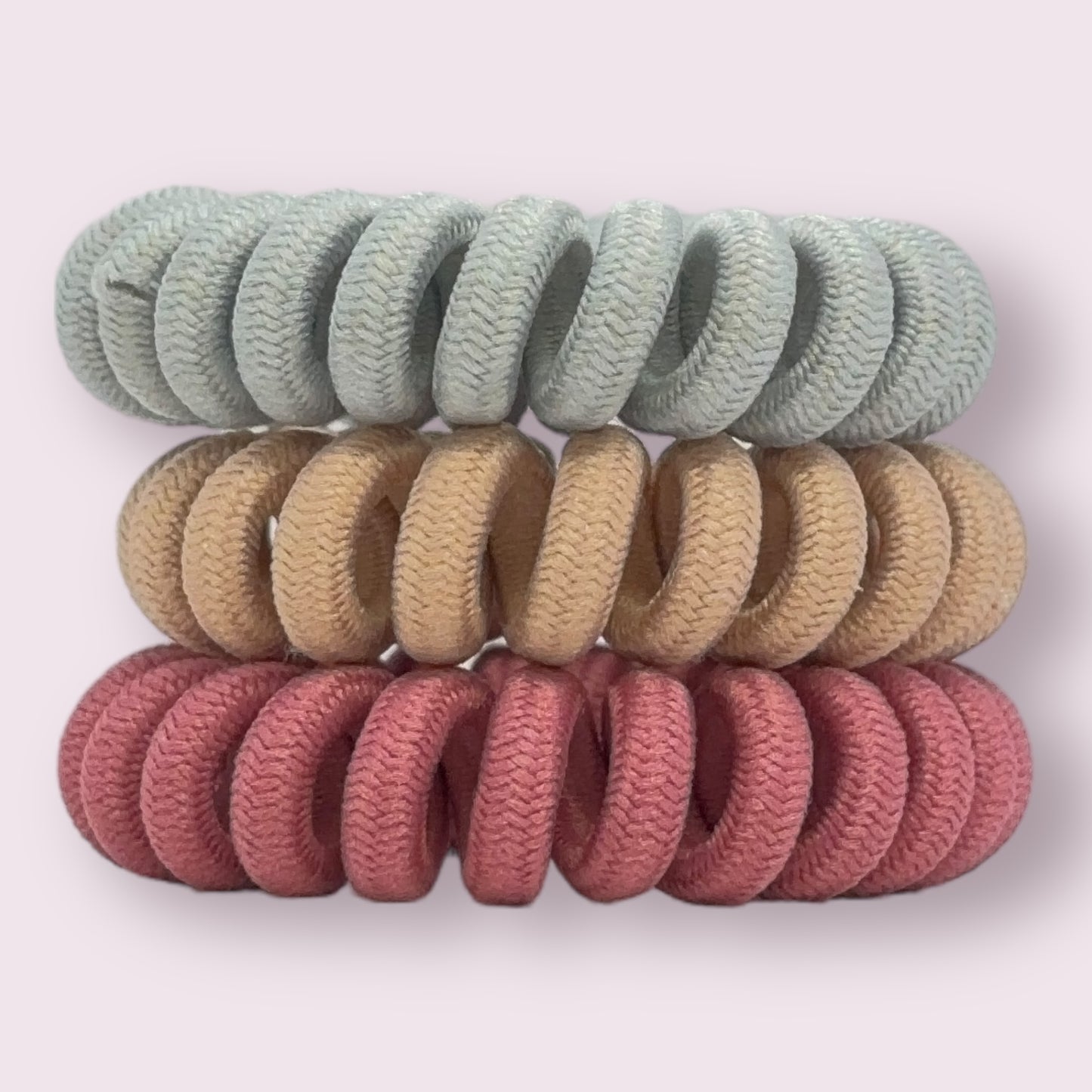 Neutral Spiral Bobbles - 3 Pack