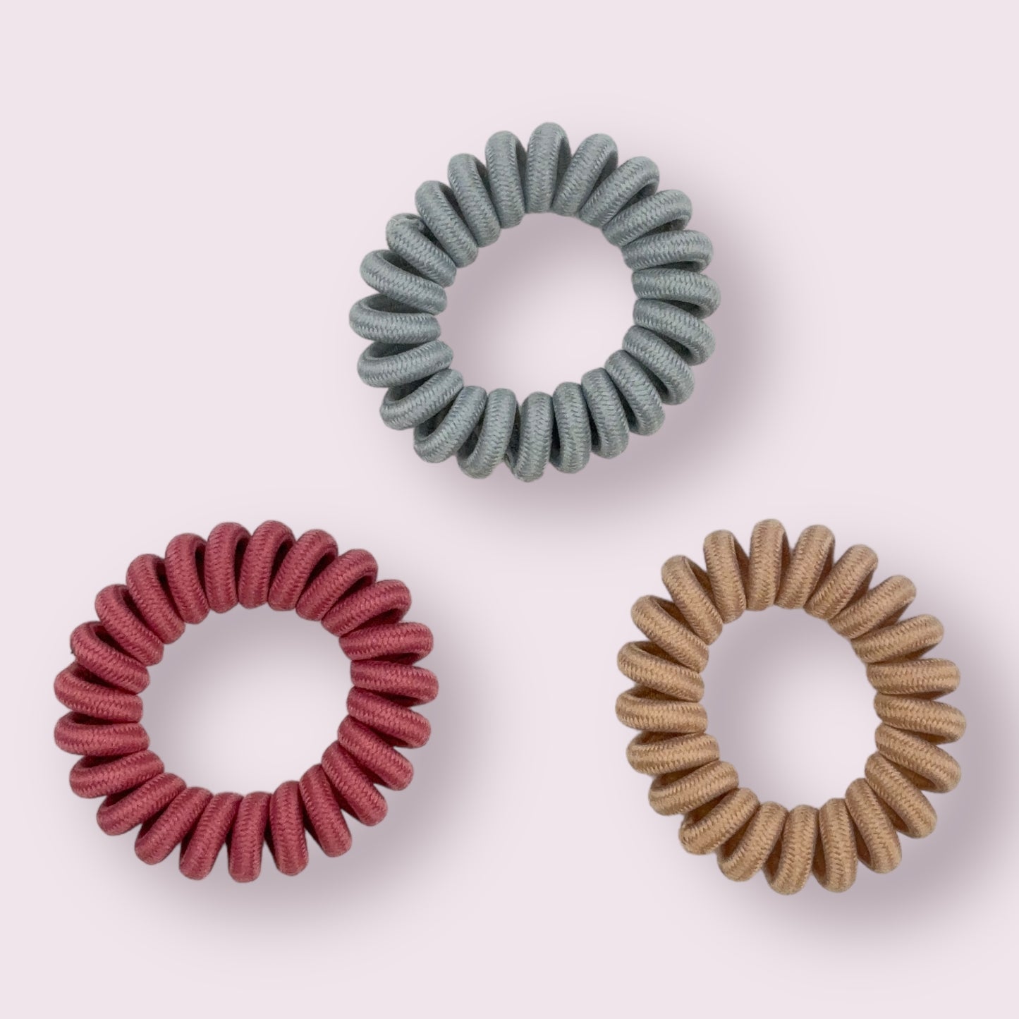 Neutral Spiral Bobbles - 3 Pack