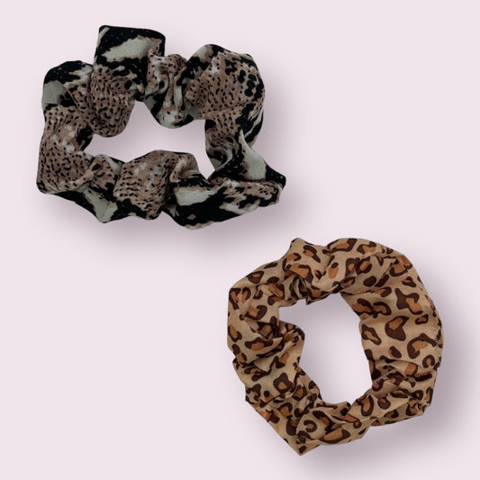 Medium Animal Print Scrunchie