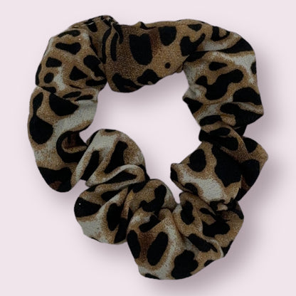 Small Animal Print Scrunchie