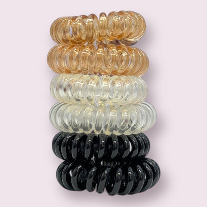 Small Spiral Bobbles - 6 Pack