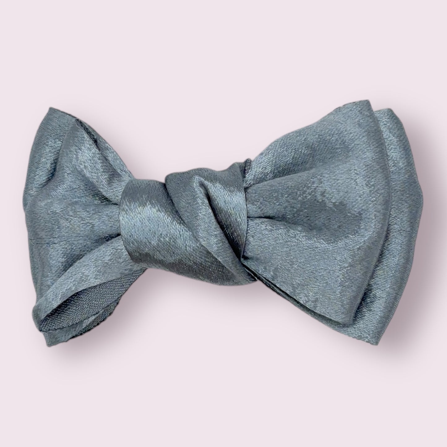 Large Satin Bow Clip