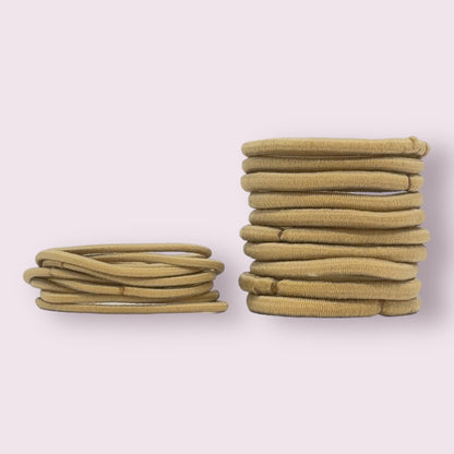 Thick & Thin Neutral Bobbles  - 20 Pack