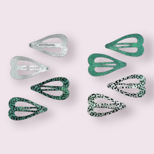 Heart-Shape Clips - 4 Pack